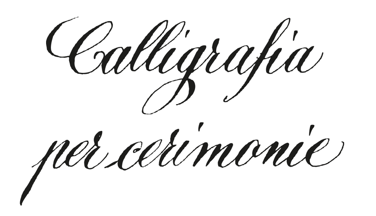 calligrafa milano cerimonie
