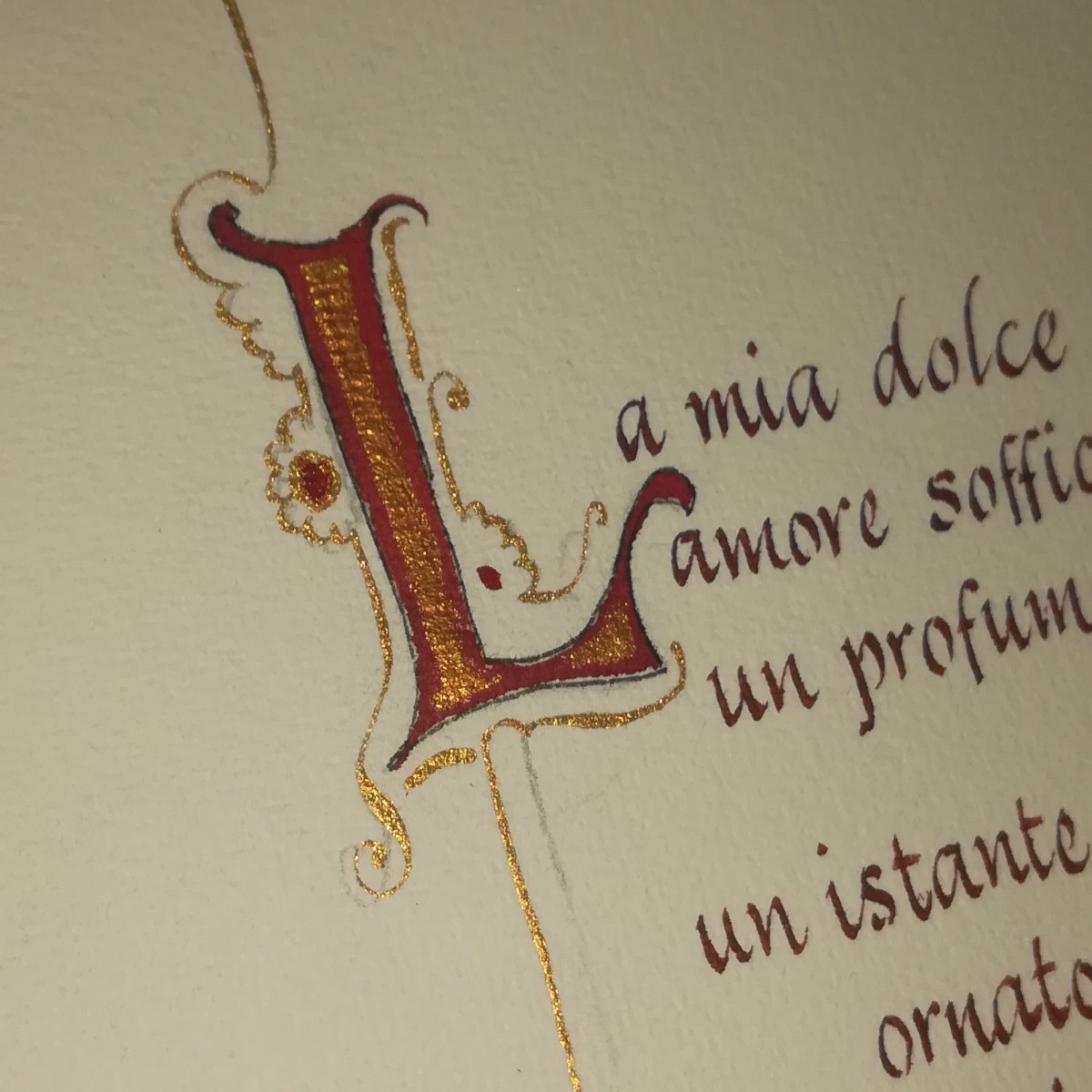 calligrafa milano pergamene